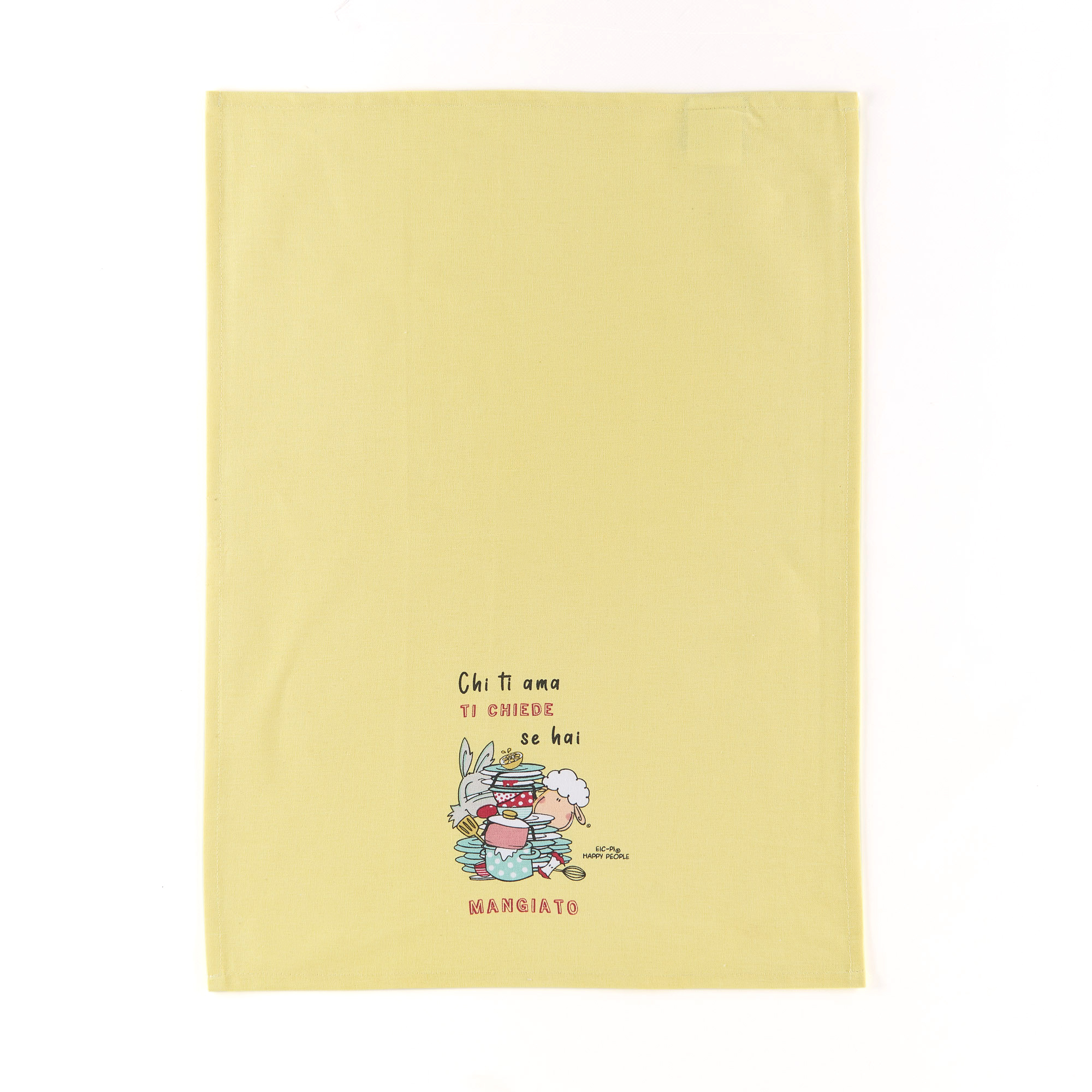 Couple tea towels Who Loves You multicolor Happy People