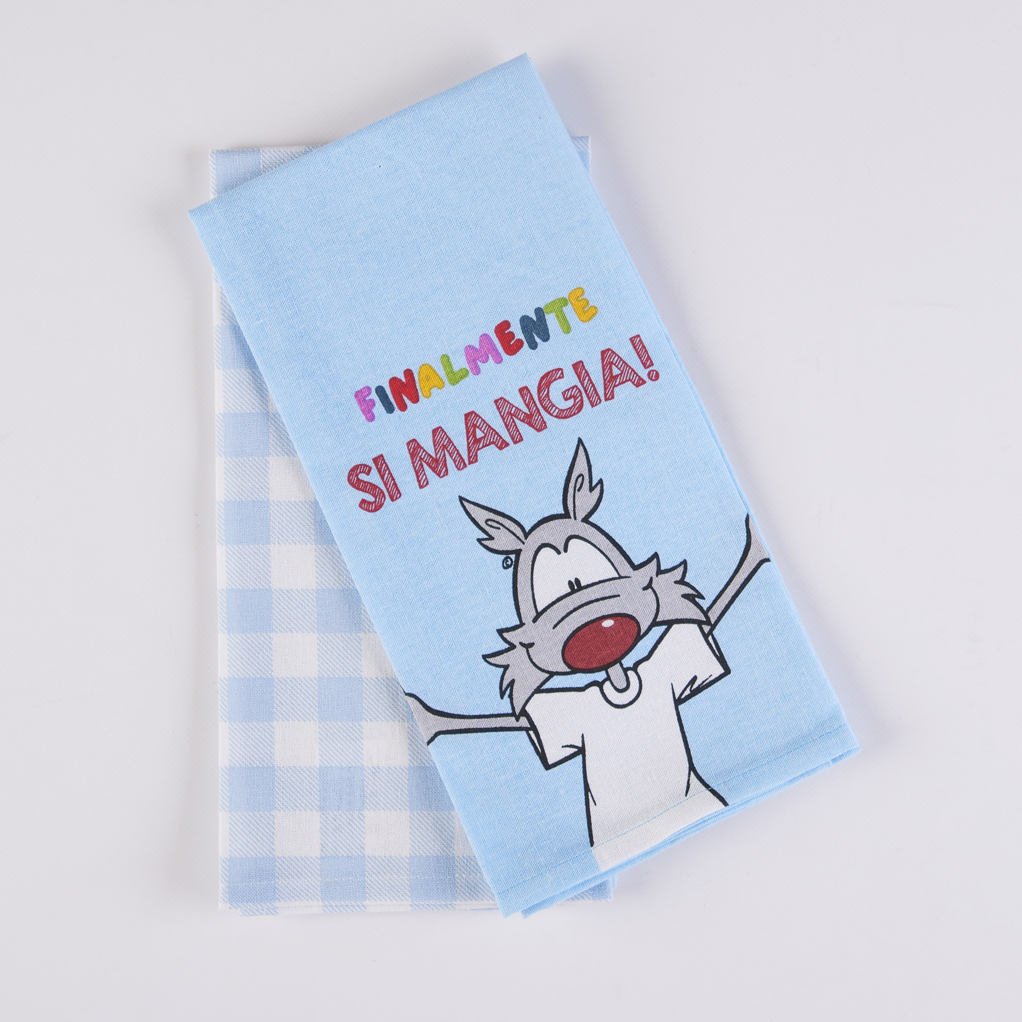 Coppia Strofinacci Finalmente  multicolor Happy People