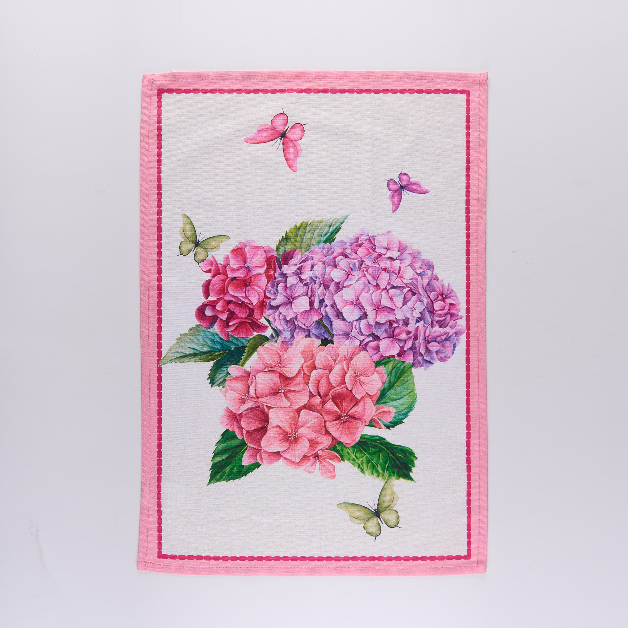 Coppia strofinacci Gioia Stampati Ortensia multicolor Maè