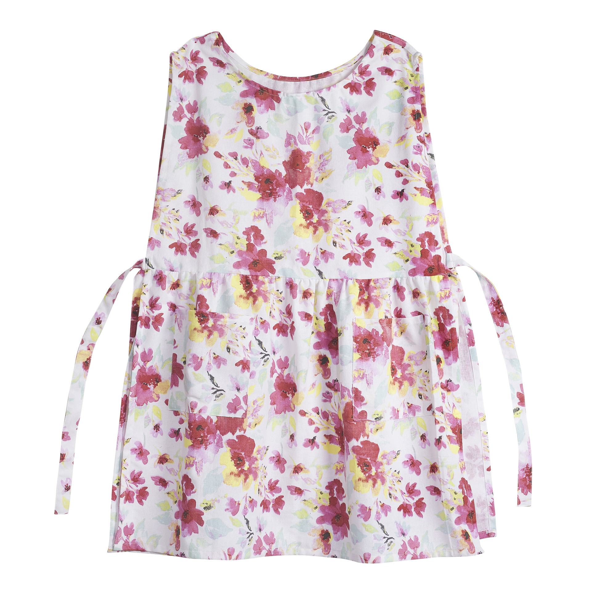 Apron with bib Flower Everyday multicolor Maè