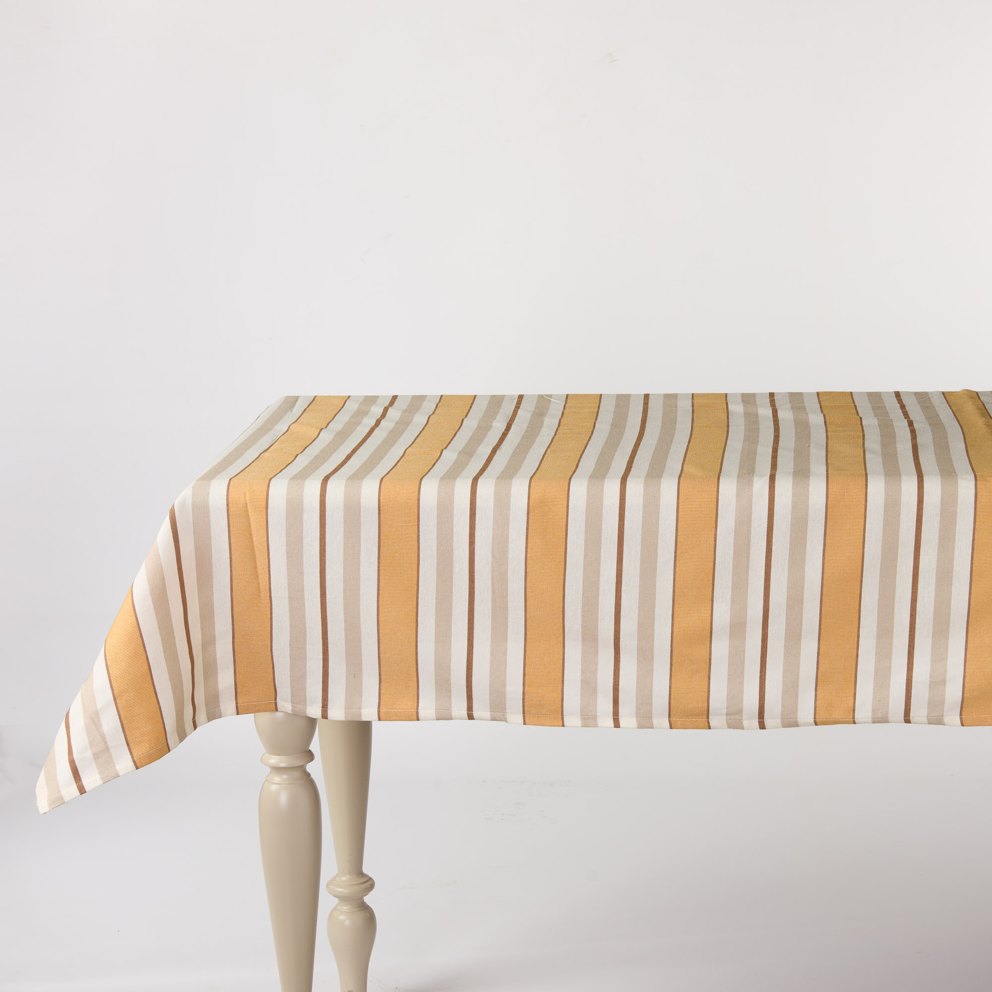 Madras Riga Tablecloth ocra Maè