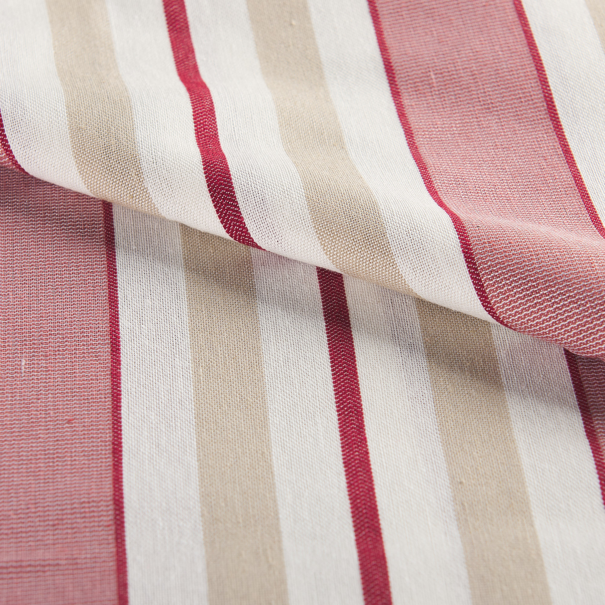 Madras Riga Tablecloth rosso Maè