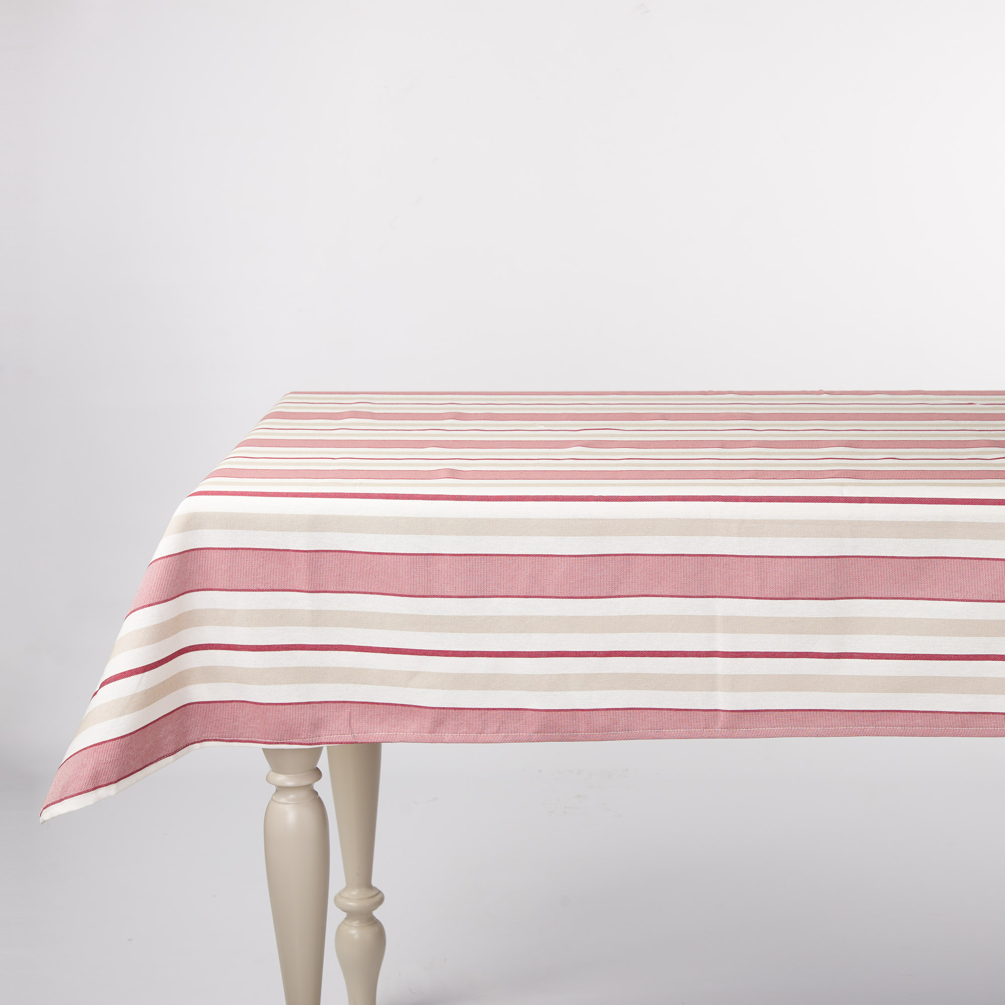 Madras Riga Tablecloth rosso Maè