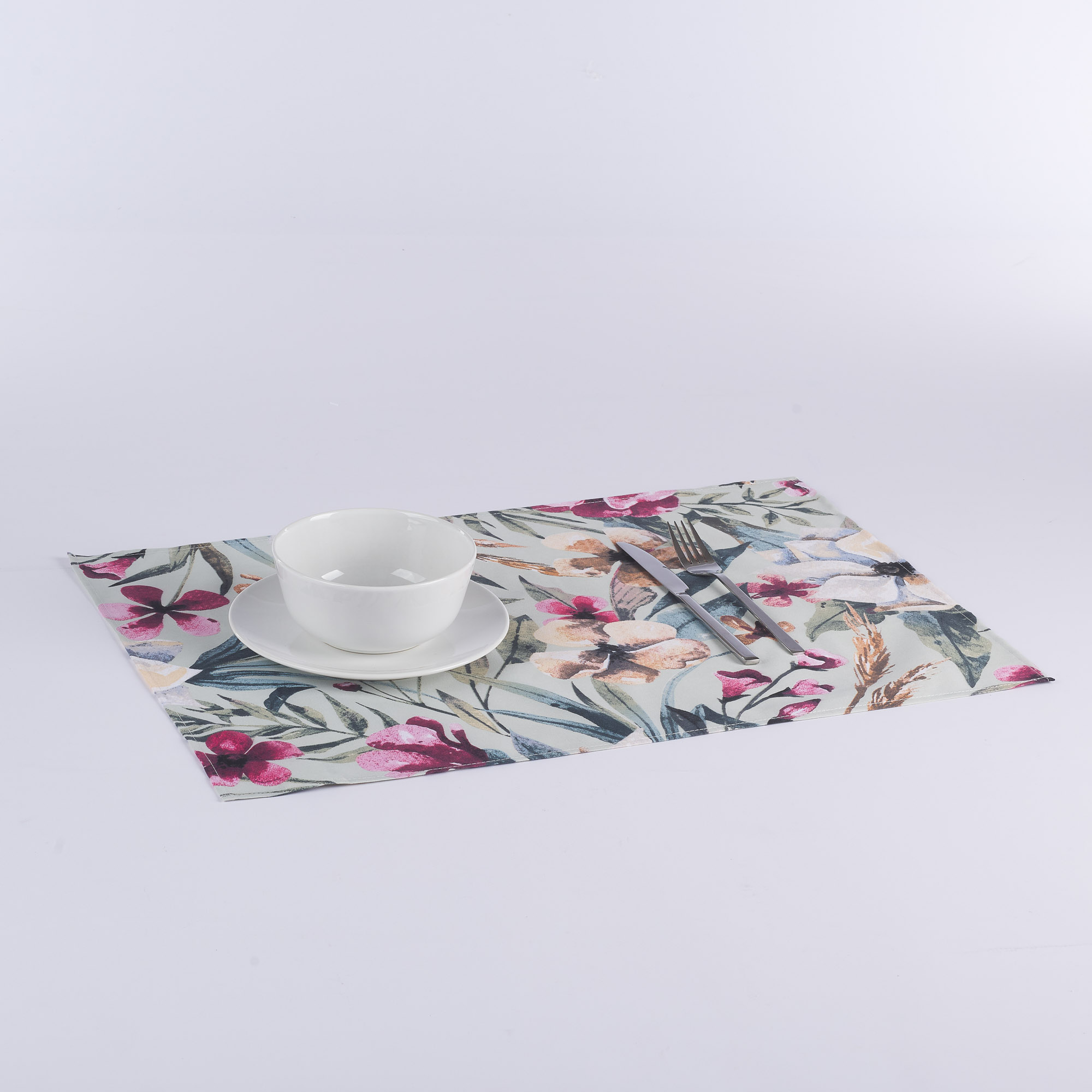 Coppia Tovaglietta Microresinata Brunella multicolor Maè