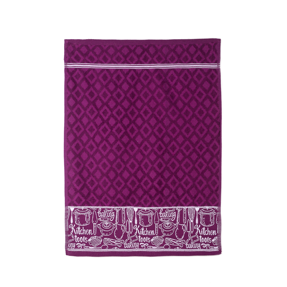 Plum colored shop kitchen towels