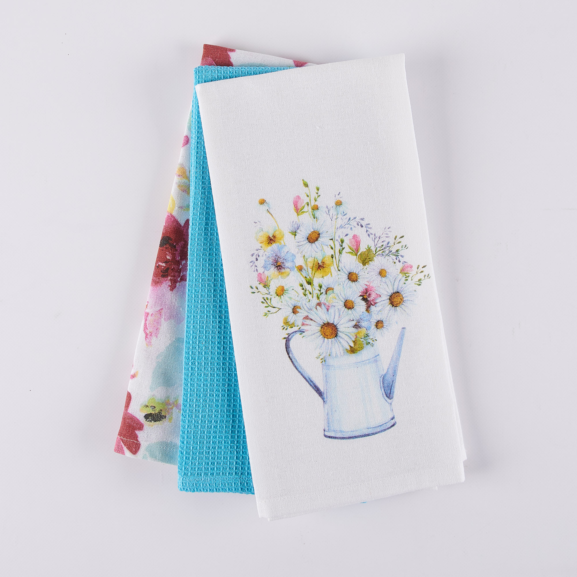 Trio of Watering Can Cloths Everyday multicolor Maè