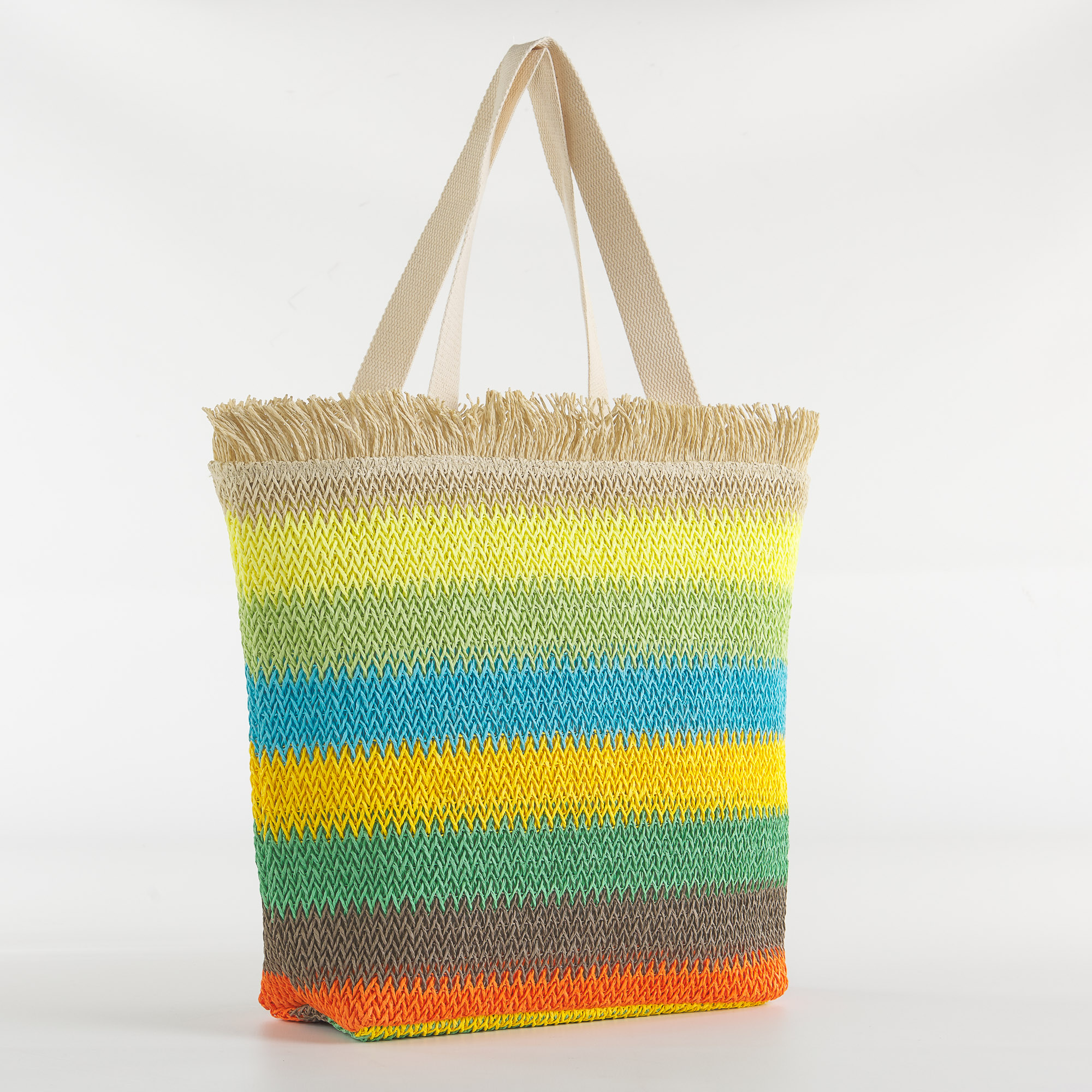 Pastel Rainbow Beach Bag multicolor Maè