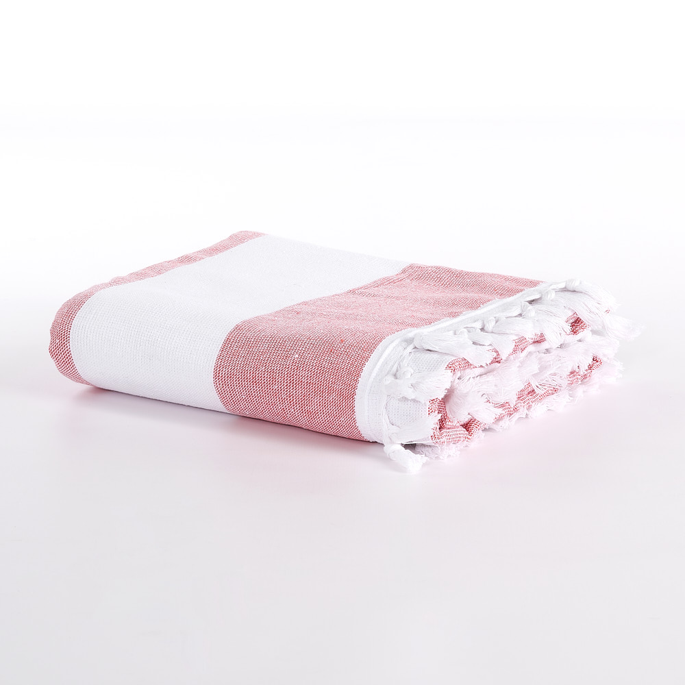 Telo Fouta Con Microspugna PE fuxia Maè