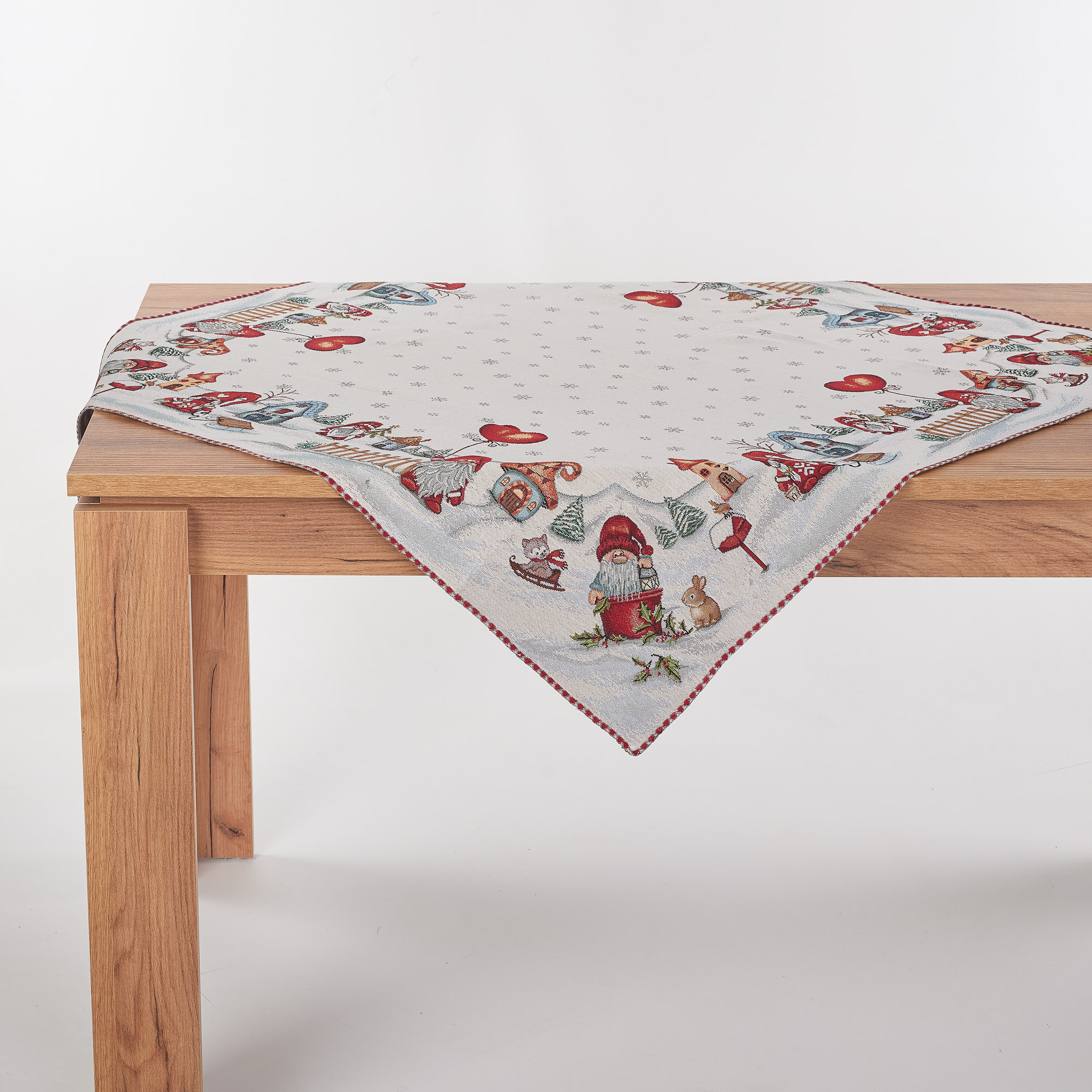 Gobelin Wichtel Weihnachtsgesteck multicolor Maè