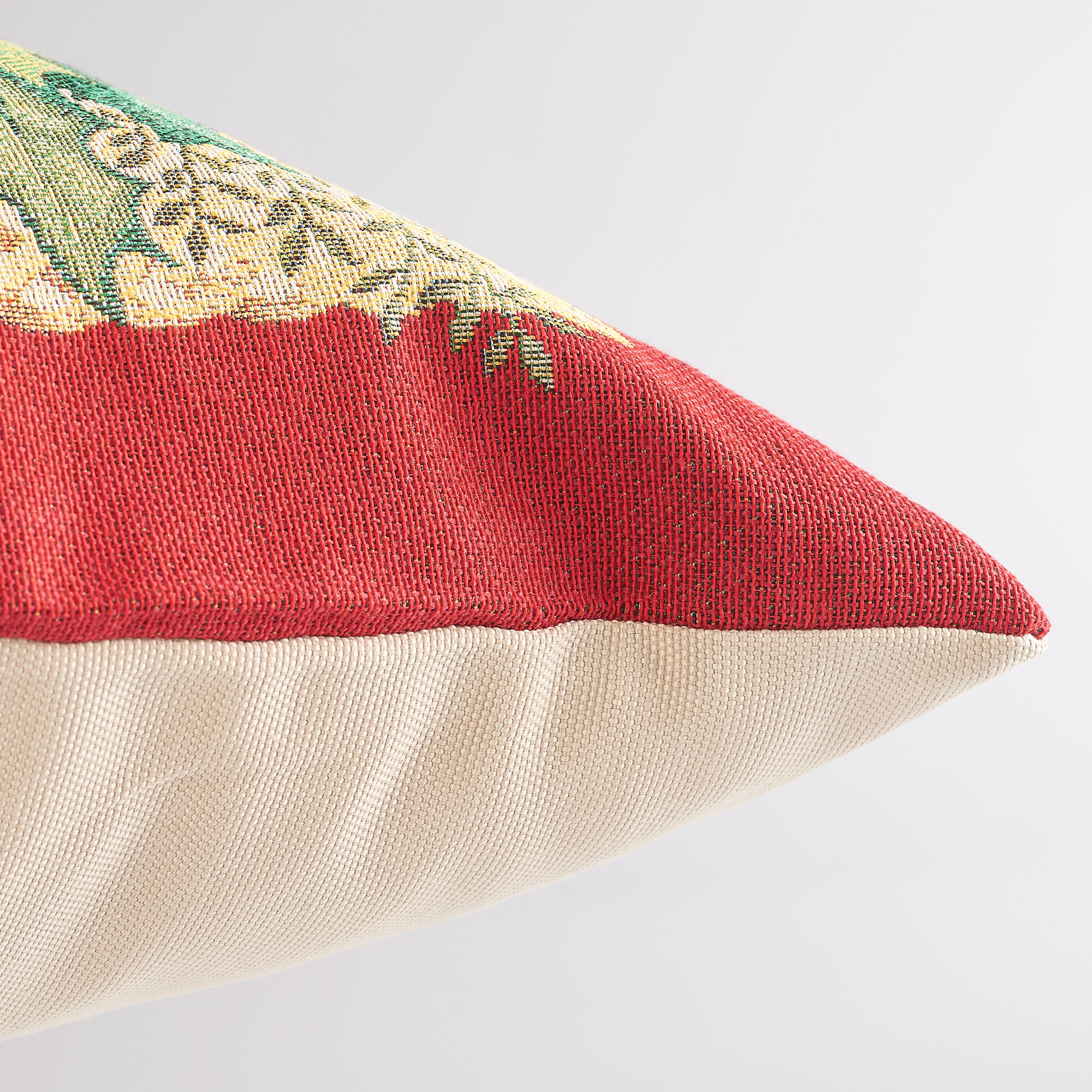 Foderina Arredo Natale Gobelin Vischio multicolor Maè