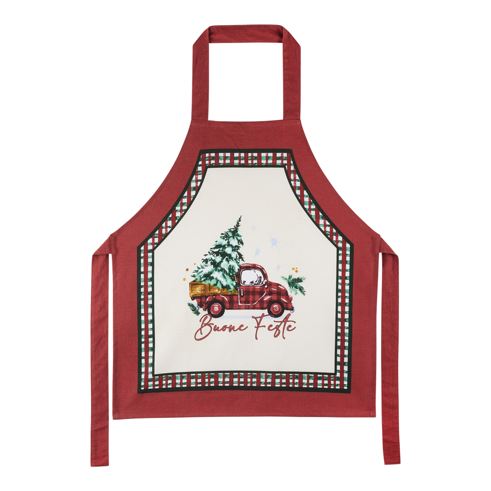 Christmas Apron Xmas Time Tree multicolor Maè