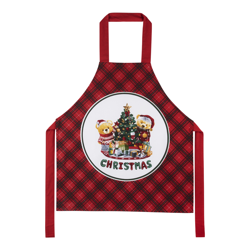 Christmas Apron Xmas Time Bears multicolor Maè