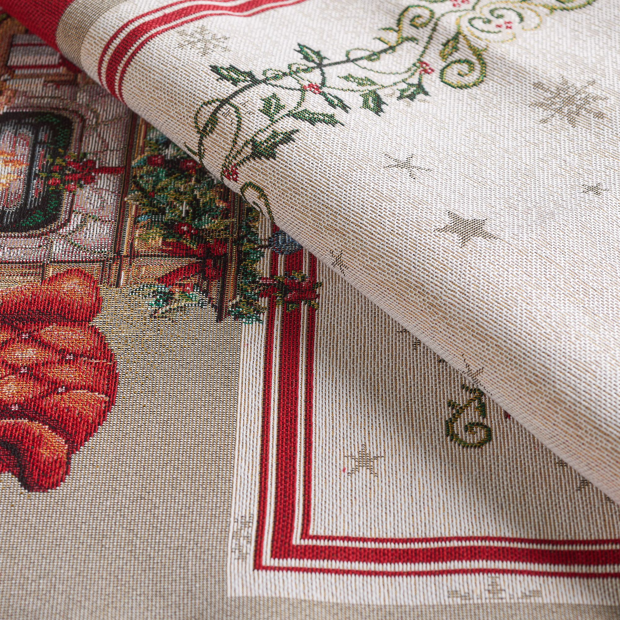 Gobelin Fireplace Christmas Runner multicolor Maè