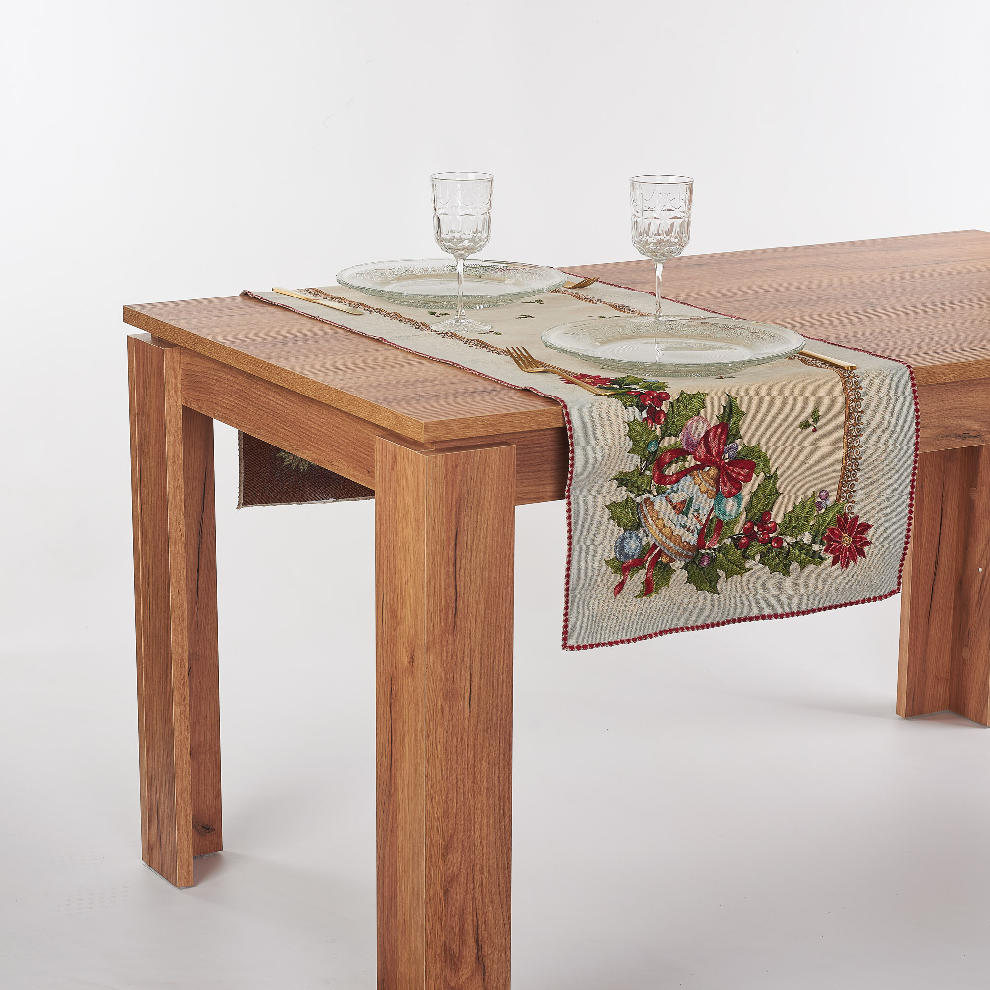 Runner Natale Gobelin Campana multicolor Maè