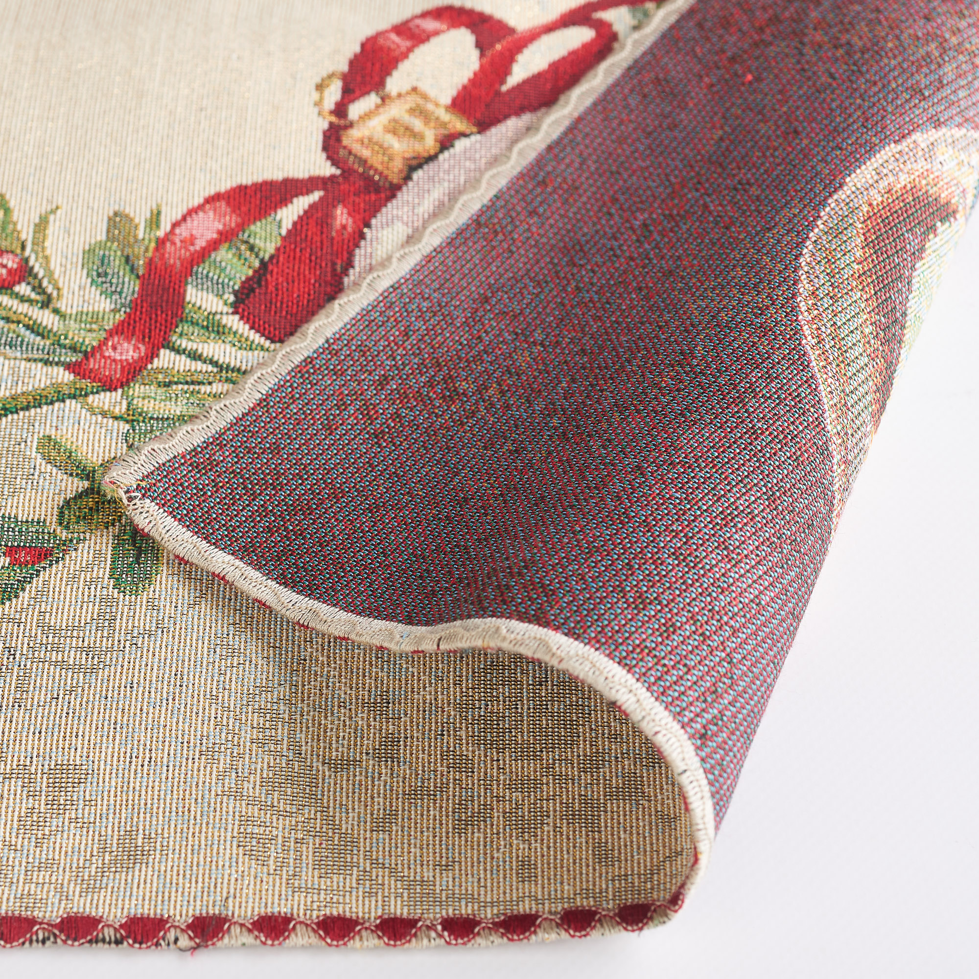 Gobelin Christmas Garland Runner multicolor Maè