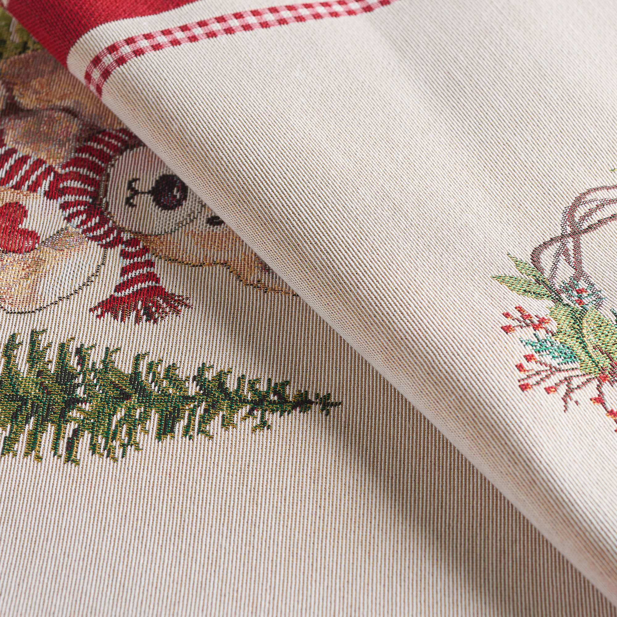 Gobelin Teddy Christmas Runner multicolor Maè