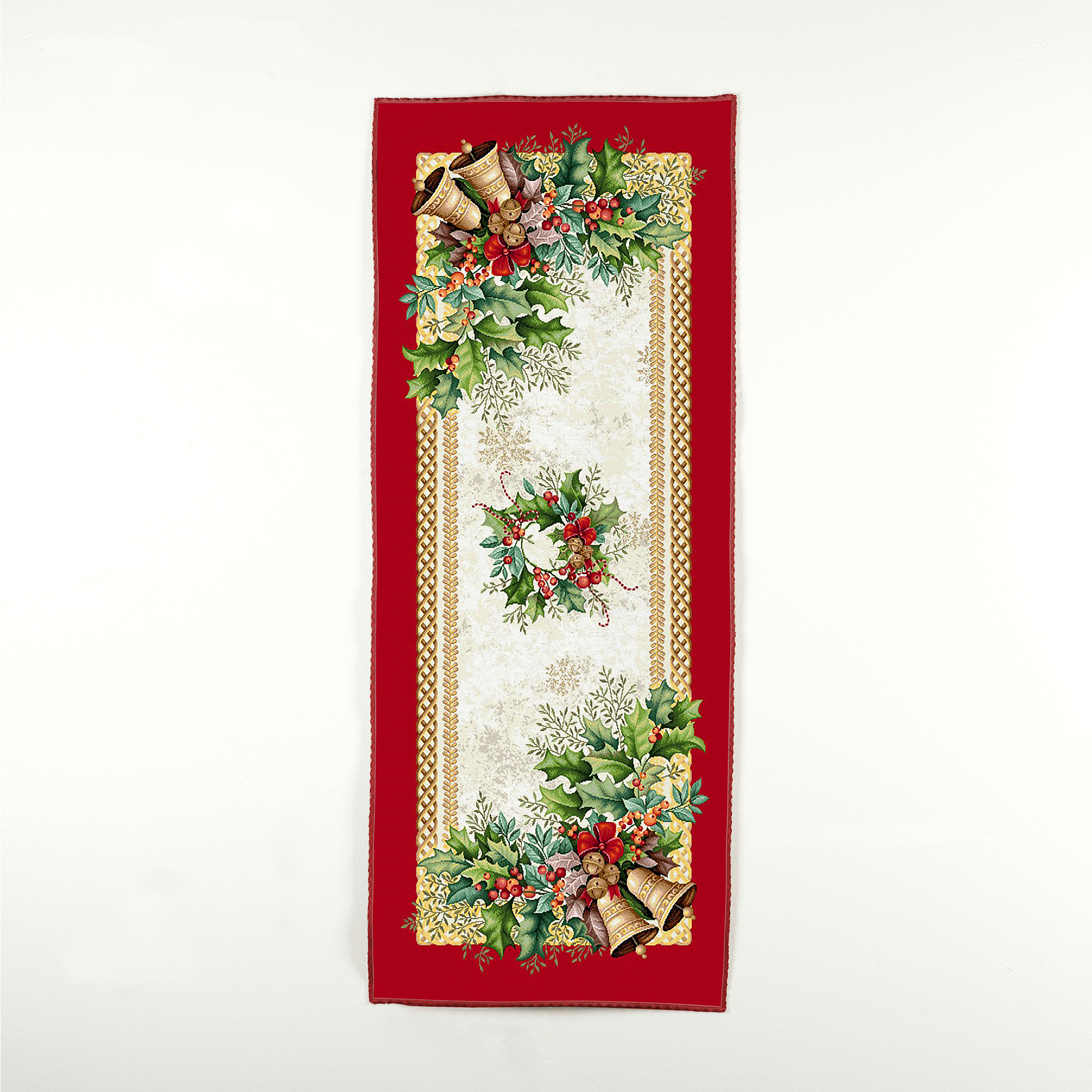 Mistletoe Gobelin Christmas Runner multicolor Maè