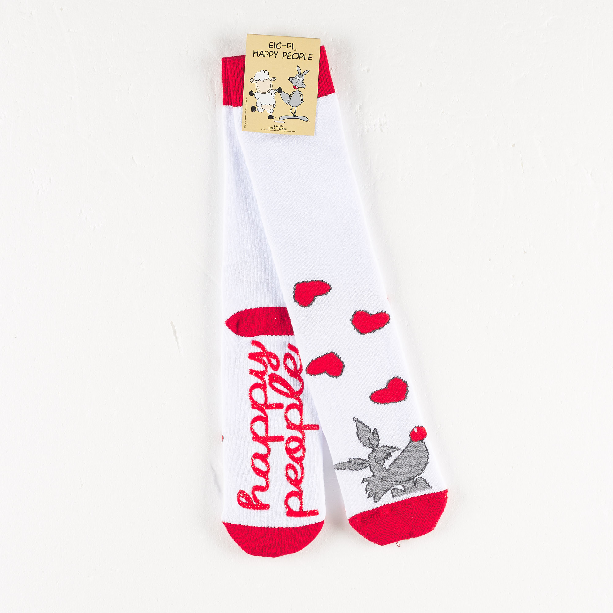 Men's Socks Valentine's Day multicolor Happy People