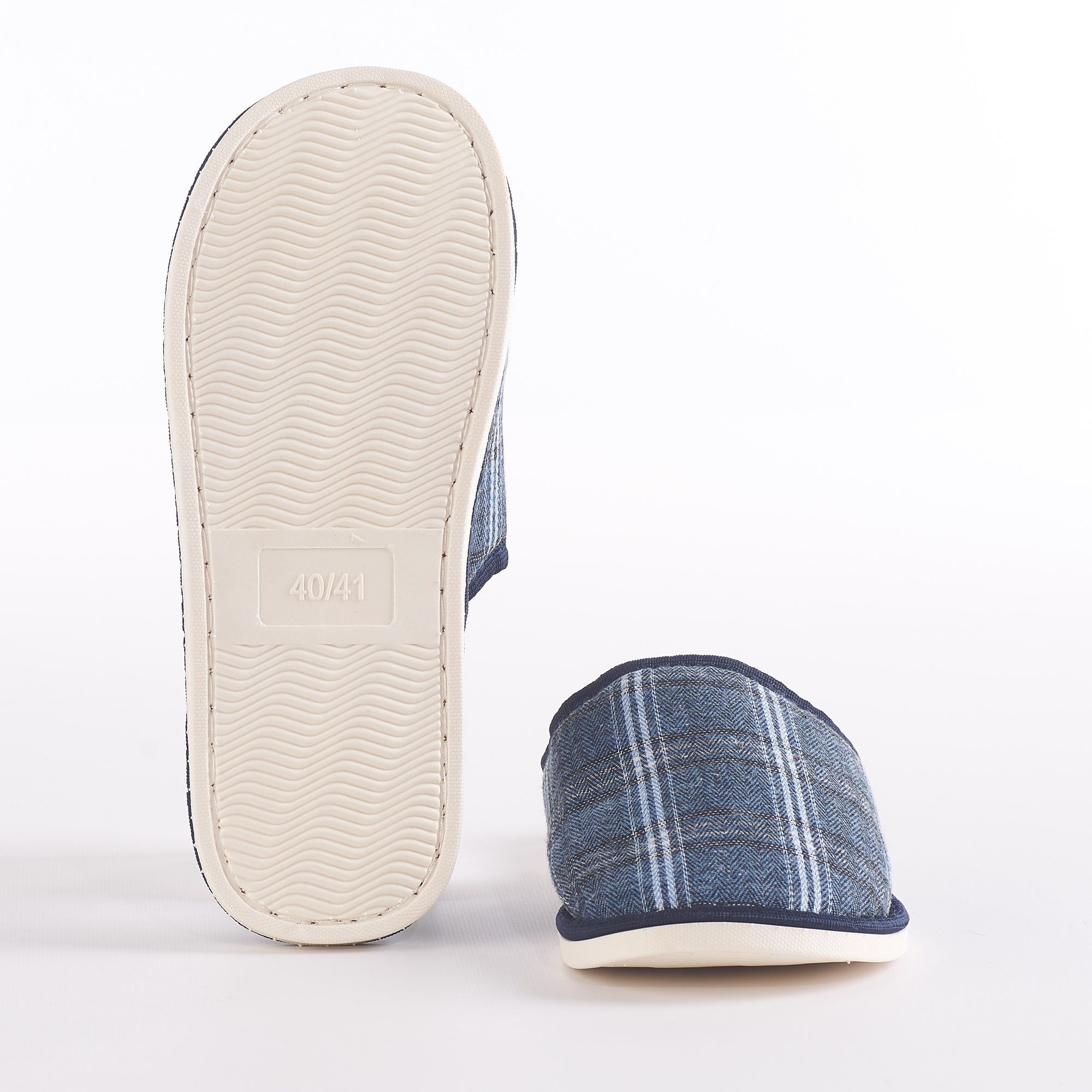 Pantofole mules - blu marine - Uomo - 7.00€ - Kiabi