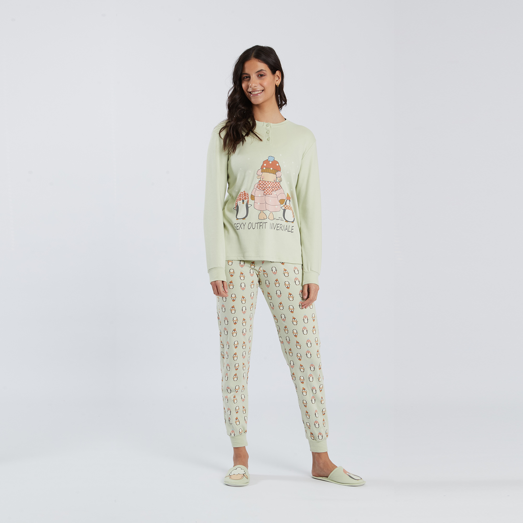 Seraphim Pyjamas Penguins multicolor Happy People