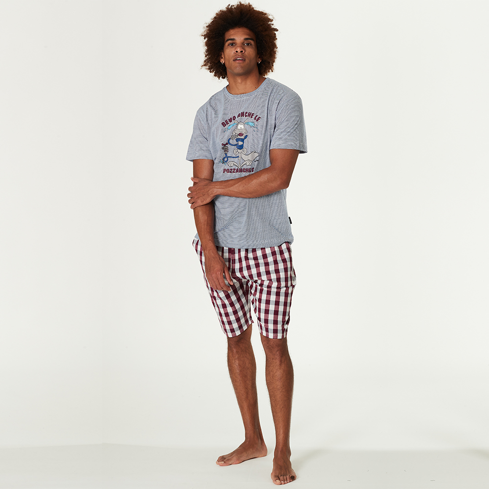 Men's Mm Giro Pajamas - Puddles multicolor Happy People