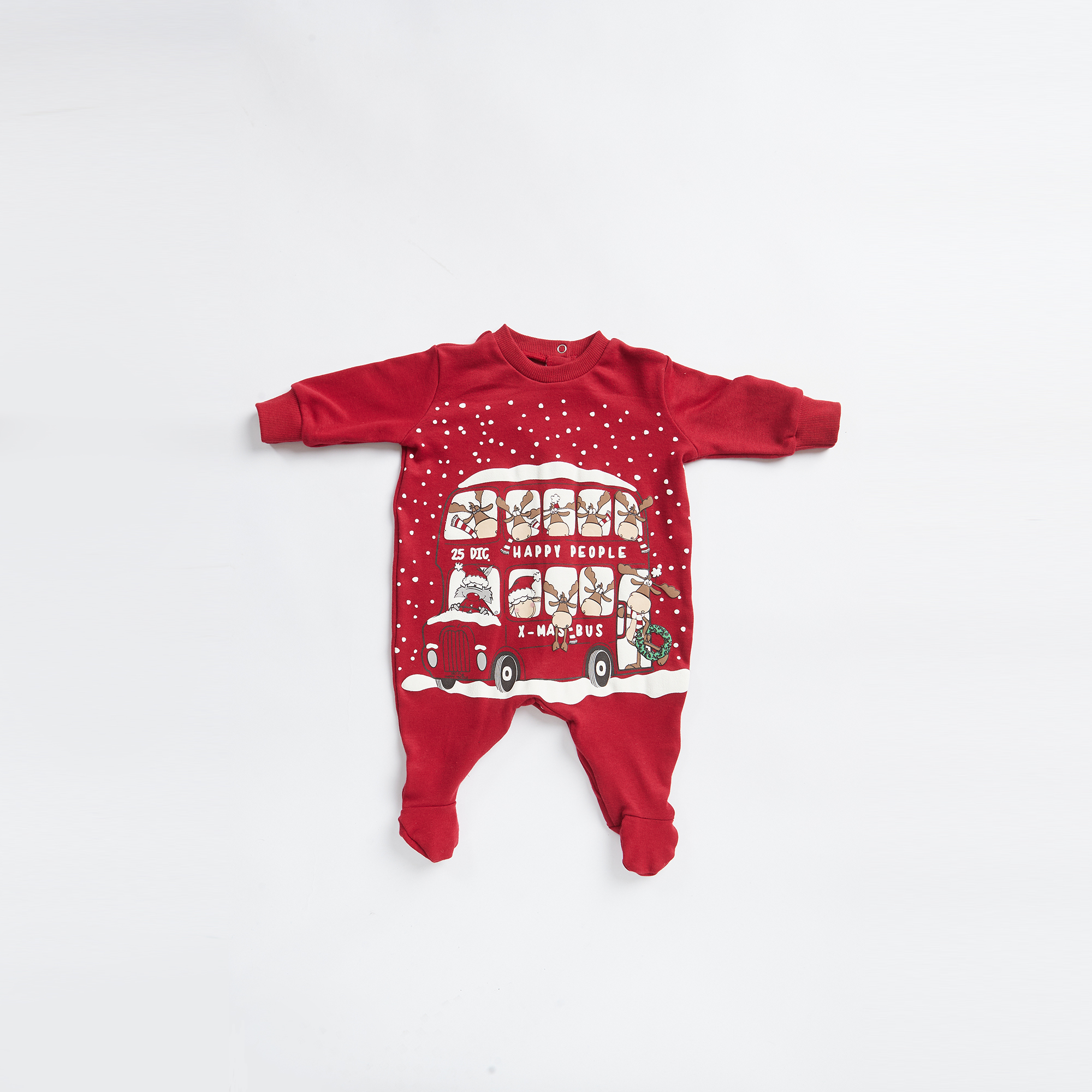 Christmas Baby Bodysuit 24 multicolor Happy People